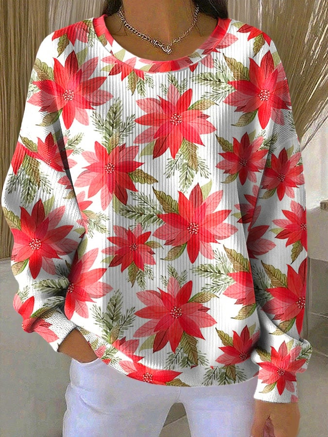 Katherine | Floral Comfort Sweater