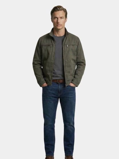 Valmont Vintage Olive Green Field Jacket