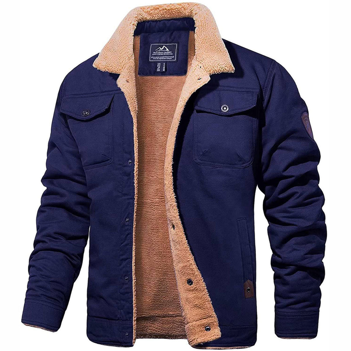 Lervaine® | Rugged Men's Bomber Jacket