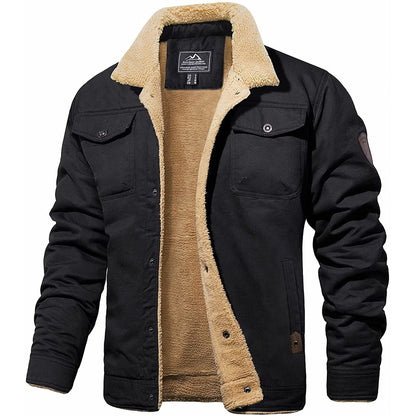 Lervaine® | Rugged Men's Bomber Jacket
