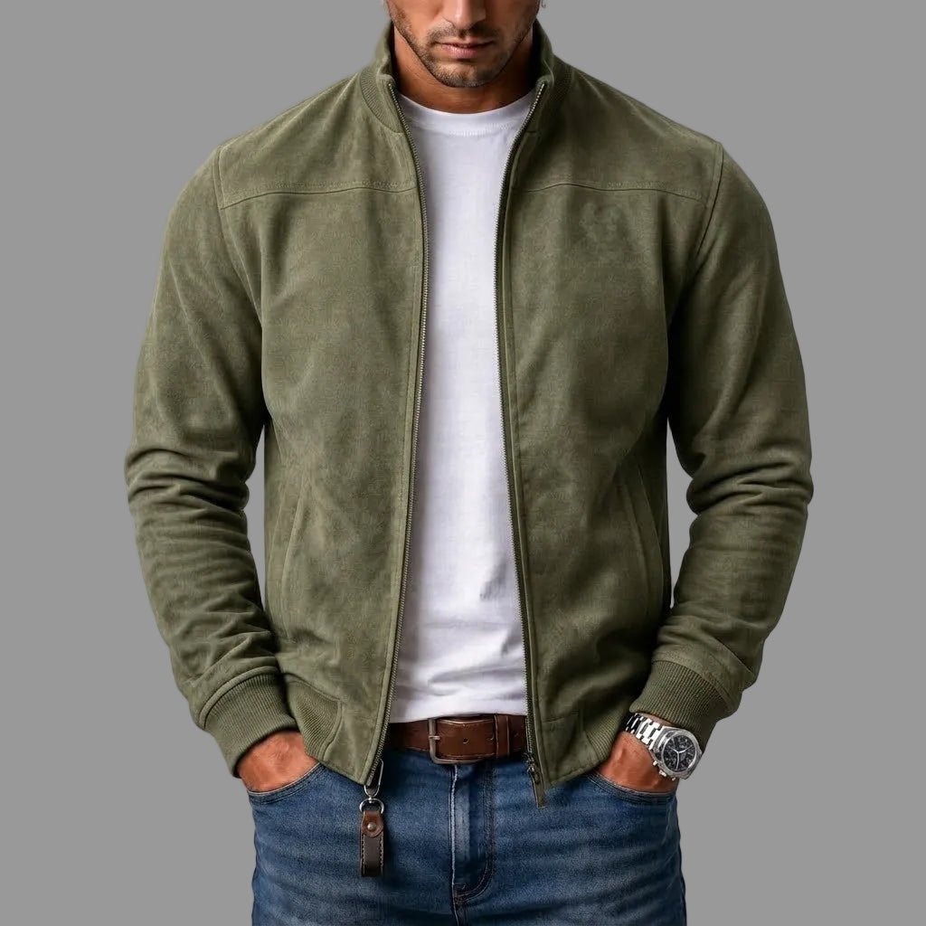 Varel | Giacca bomber in camoscio