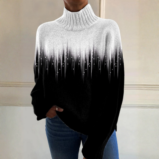 Delaney | Ombré High-Neck Jumper