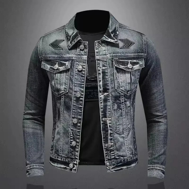 Lervaine® | Motorcycle Denim Jacket
