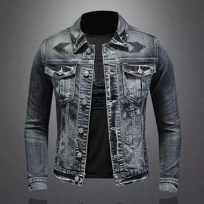 Lervaine® | Motorcycle Denim Jacket