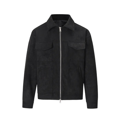Lervaine® | Suede Oversized Jacket