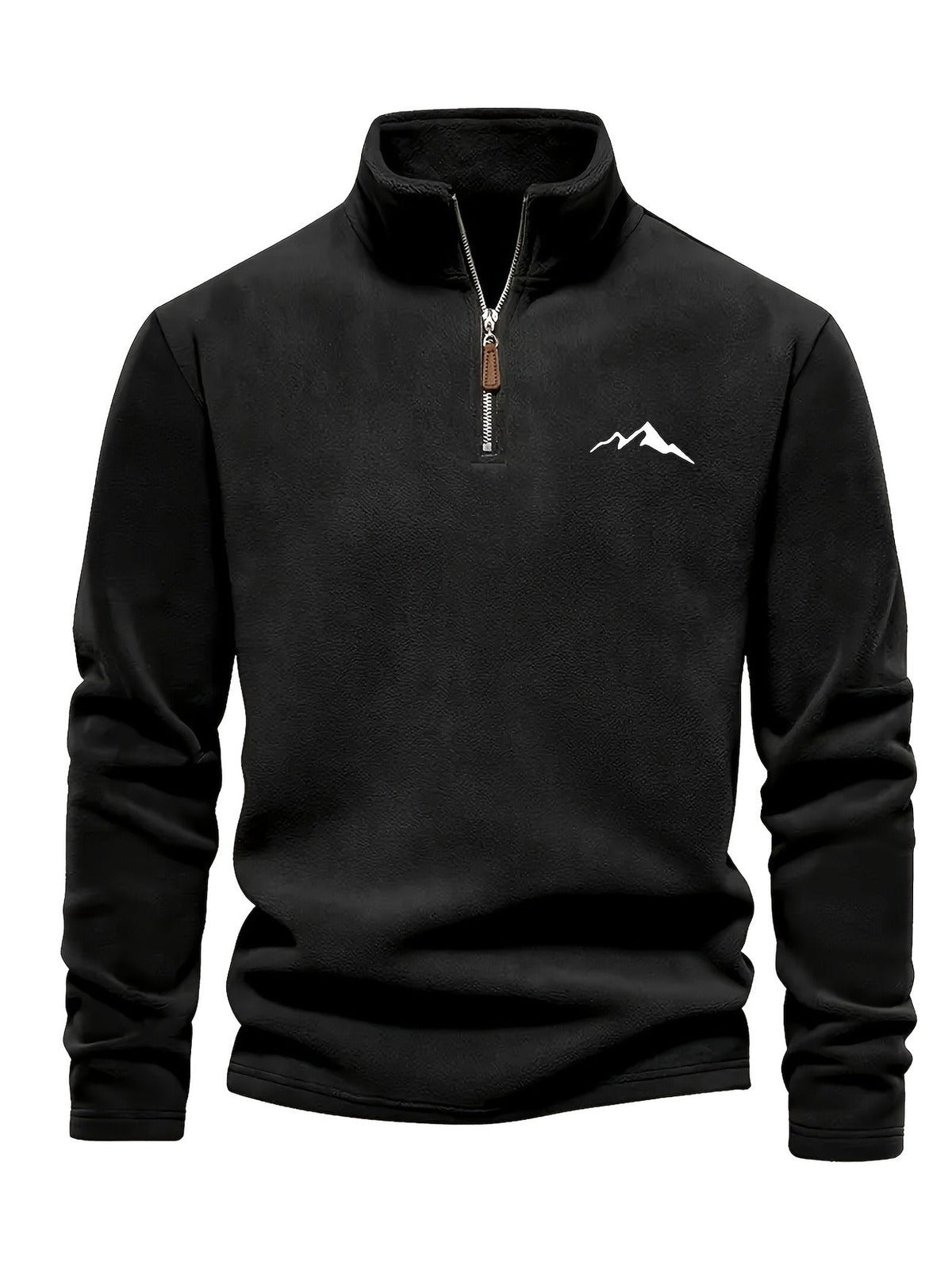 Men's Lined High Neck Jumper