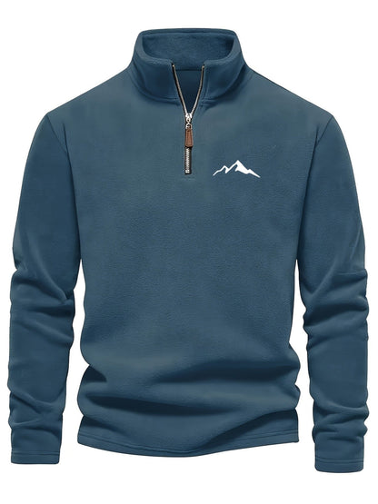 Men's Lined High Neck Jumper