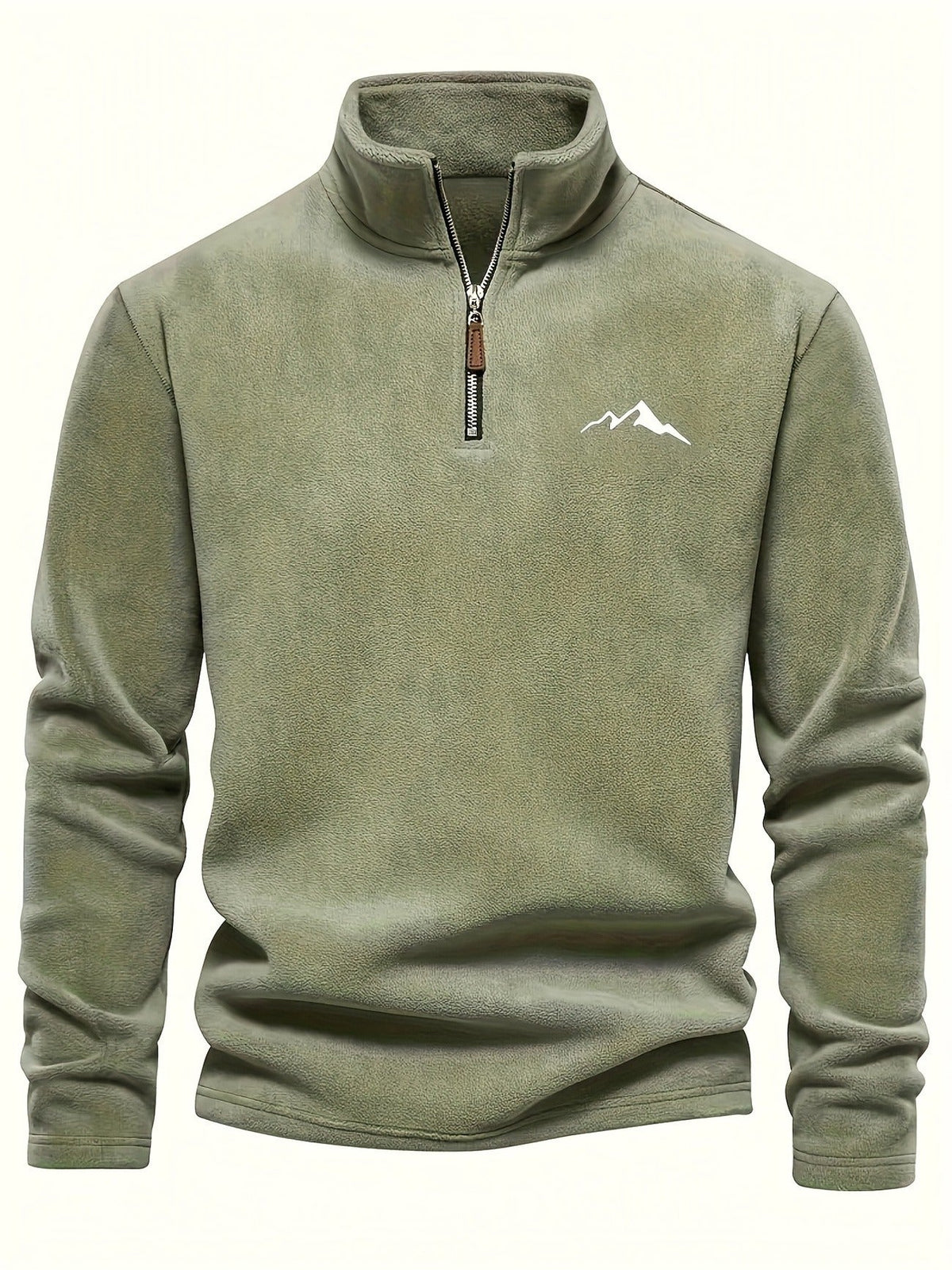 Men's Lined High Neck Jumper