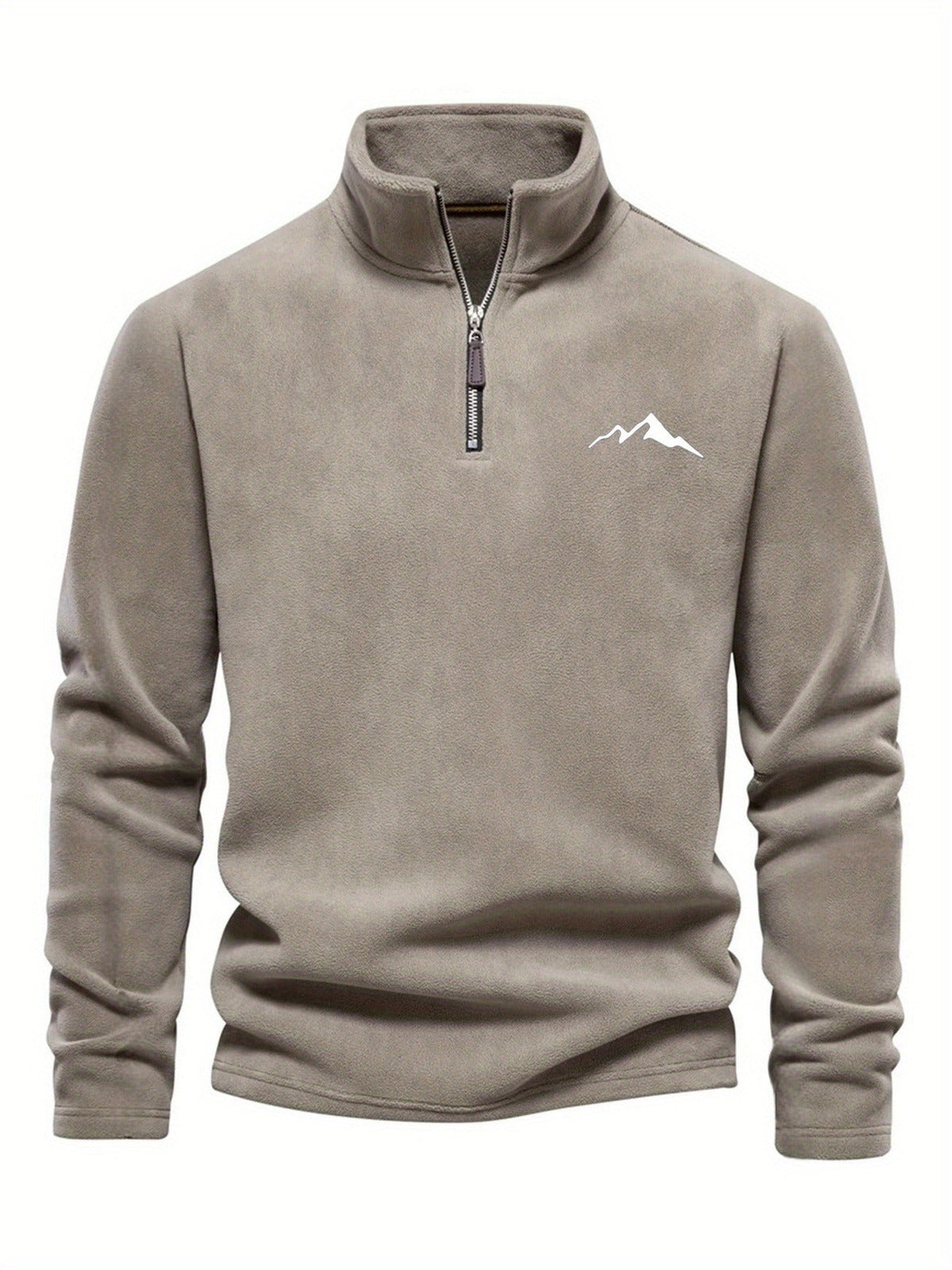 Men's Lined High Neck Jumper