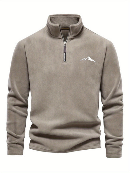 Men's Lined High Neck Jumper