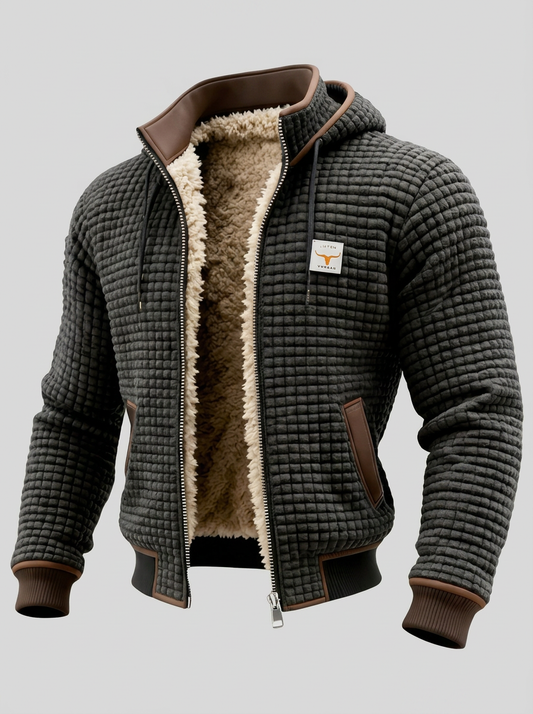 Lervaine® | Retro Jacket with Hood and Zip