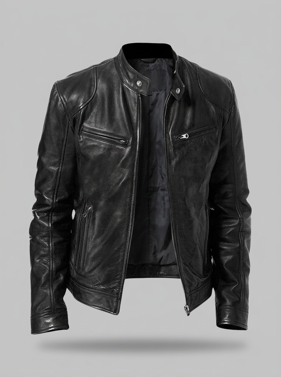 Lervaine® | Casual Leather Jacket