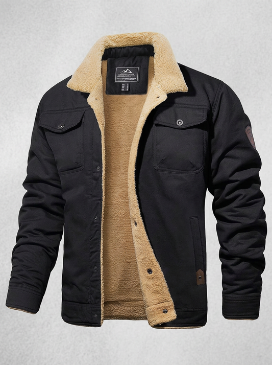 Lervaine® | Rugged Men's Bomber Jacket