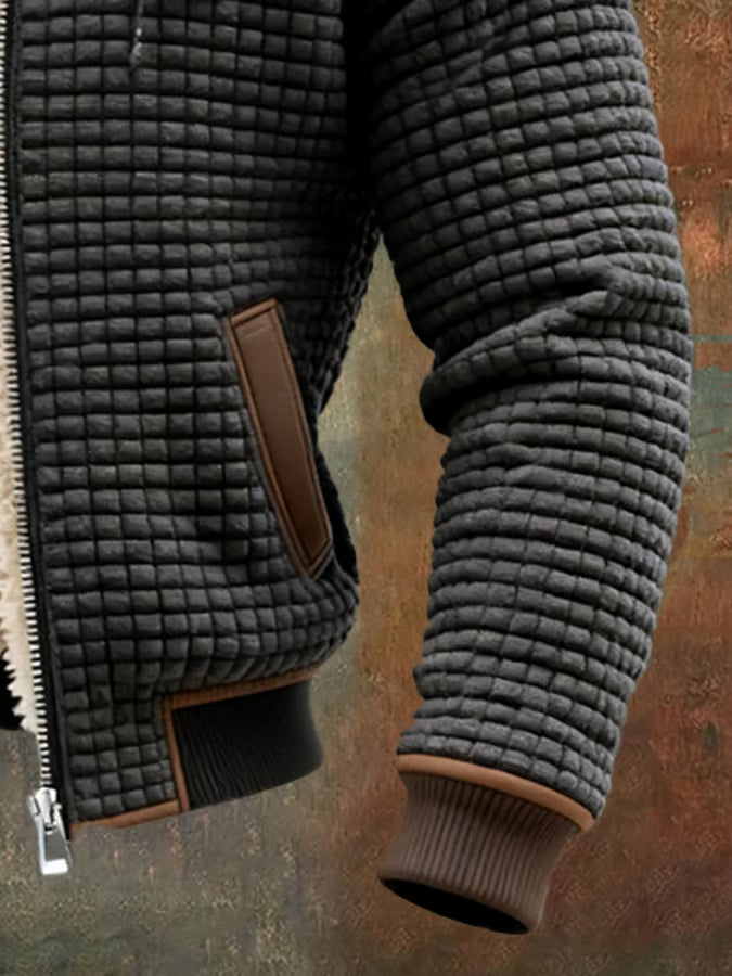 Lervaine® | Retro Jacket with Hood and Zip